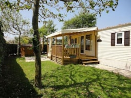 Huuraccommodatie(s) - Stacaravan Confort - 29M² - 2 Slaapkamers - Camping Le Grand Jardin