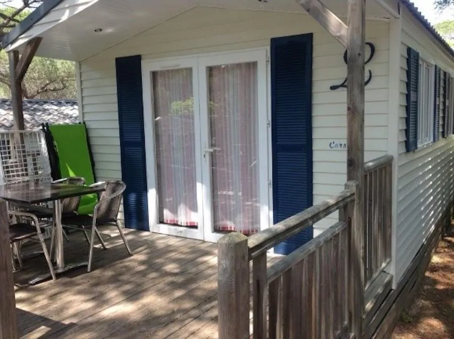 Location - Mobil Home Louisiane Corsaire - 1 Chambre - Camping la Ribière