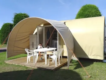 Huuraccommodatie(s) - Coco Sweet - 2 Slaapkamers - Zonder Water Of Sanitaire Voorzieningen - Camping la Ribière