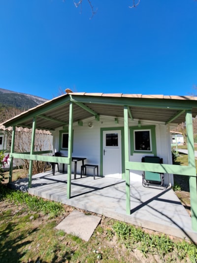 Chalet 16m² - 2 bedrooms - without toilet blocks without water