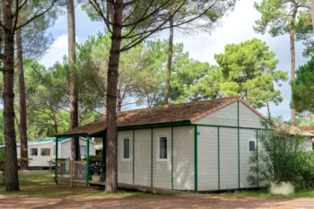 Mietunterkunft - Chalet 2 Schlafzimmer **** Behindertengerecht - Camping Sandaya L'Estanquet