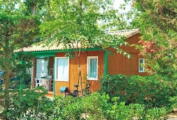 Location - Chalet Cosy 4 Pers. 2 Chambres Tv - Camping Hélios