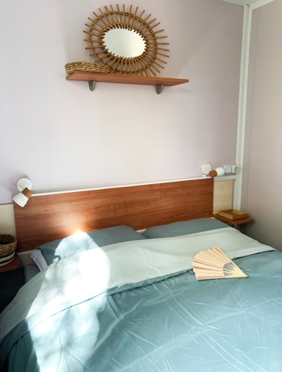 Mobile-home MALIN 24m² - 2 bedrooms - air-conditioning - terrace