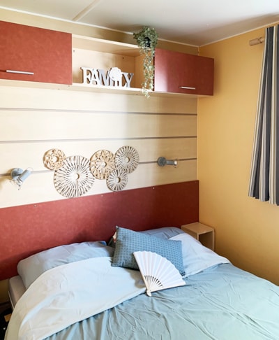 Mobile-home WELCOME 27m² - 2 bedrooms - TV - air-conditioning - terrace -