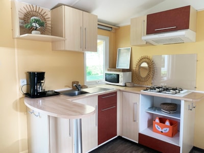 Mobile-home WELCOME 27m² - 2 bedrooms - TV - air-conditioning - terrace -