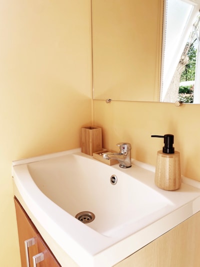Mobile-home WELCOME 27m² - 2 bedrooms - TV - air-conditioning - terrace -
