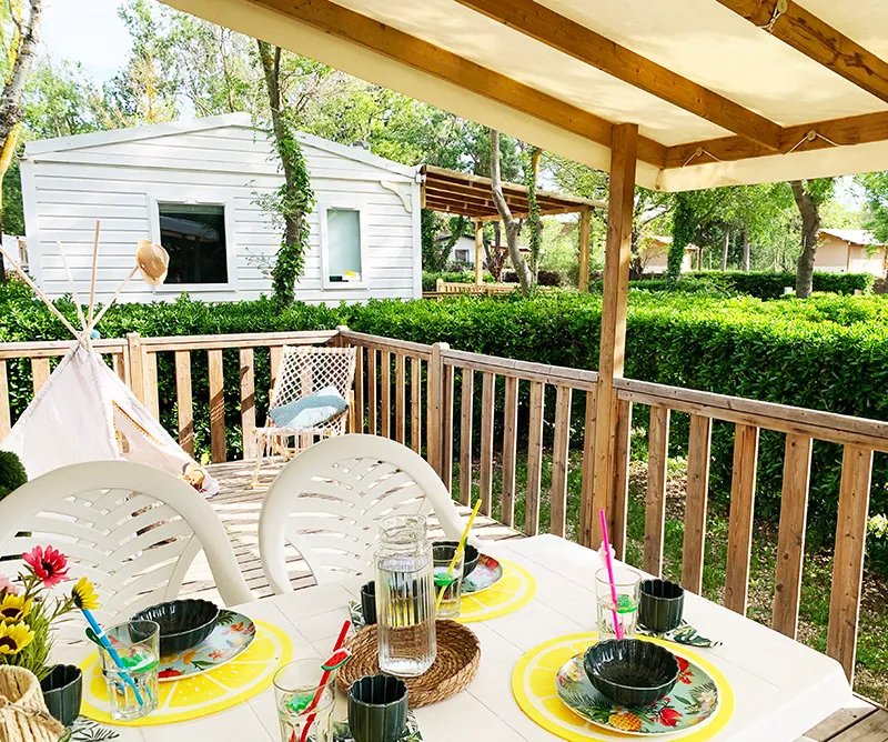 Mobil-Home Welcome 27M² - 2 Chambres - Tv - Climatisation - Terrasse -