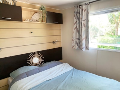 Mobile-home WELCOME 32m² - 3 bedrooms - TV - air-conditioning - terrace -