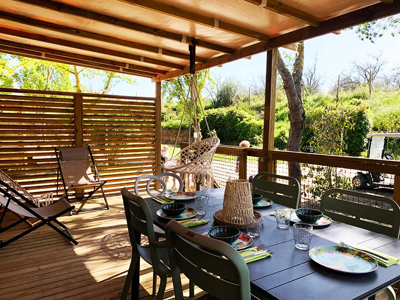 Mobil-Home Premium 32M² - 3 Chambres - Tv - Lave-Vaisselle - Climatisation - Terrasse Couverte -