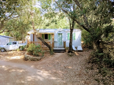 Mobile-home air-conditioned 2 bedrooms