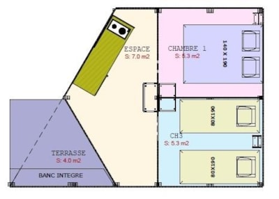 Canvas bungalow