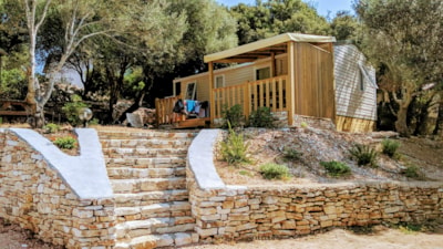 Mobile-home air-conditioned 3 bedrooms