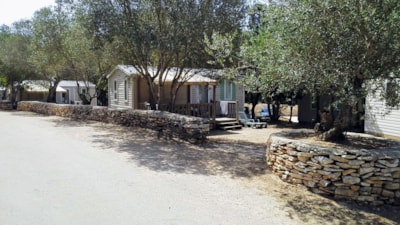 Mobile-home air-conditioned 2 bedrooms