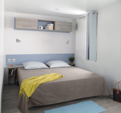 Mobile-home air-conditioned 2 bedrooms