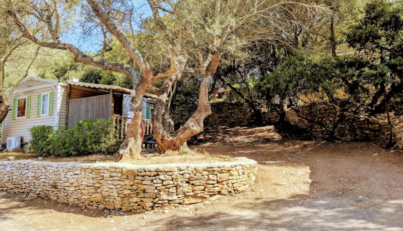 Mobil Home Climatisé 2 Chambres Et Convertible Salon