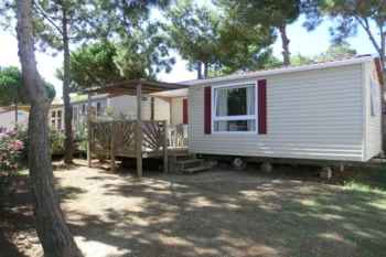Mietunterkunft - Comfort Xl | 27M² | A/C + Tv| 2 Bedrooms |Built-In Terrace - - Camping Marvilla Parks - Le Soleil de la Méditerranée
