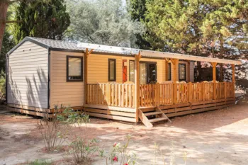 Mietunterkunft - Comfort Xl | 39M² | A/C + Tv + Wifi | 4 Bedrooms | Balcony Terrace - - Camping Marvilla Parks - Le Soleil de la Méditerranée