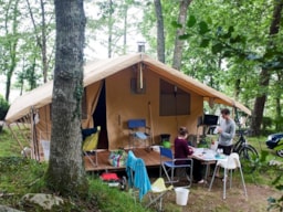 Huuraccommodatie(s) - Cosy Tent - Huttopia Douarnenez