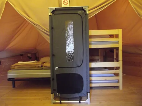 Huuraccommodatie(s) - Tent Doek En Hout - image n°5 - CAMPING LE NID DU PARC