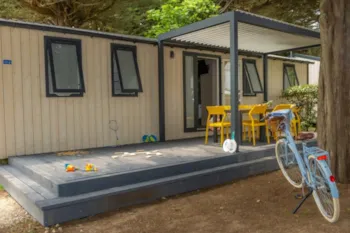 Mietunterkunft - Mobilheim Super Family Top Presta - 40M² - 4 Schlafzimmer - - Clico Chic - Camping Les Trois Chênes