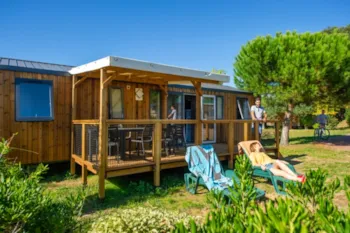 Mietunterkunft - Mobilheim Rose Top Presta - 38M² - 3 Schlafzimmer - 2 Badezimmer - Clico Chic - L'Etoile de Mer