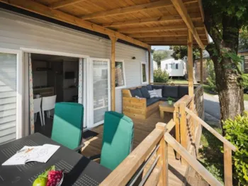 Mietunterkunft - Premium Exclusive Lounge - 3 Bedrooms - 35M² - Air Conditionning - Camping Marvilla Parks - La Chapelle
