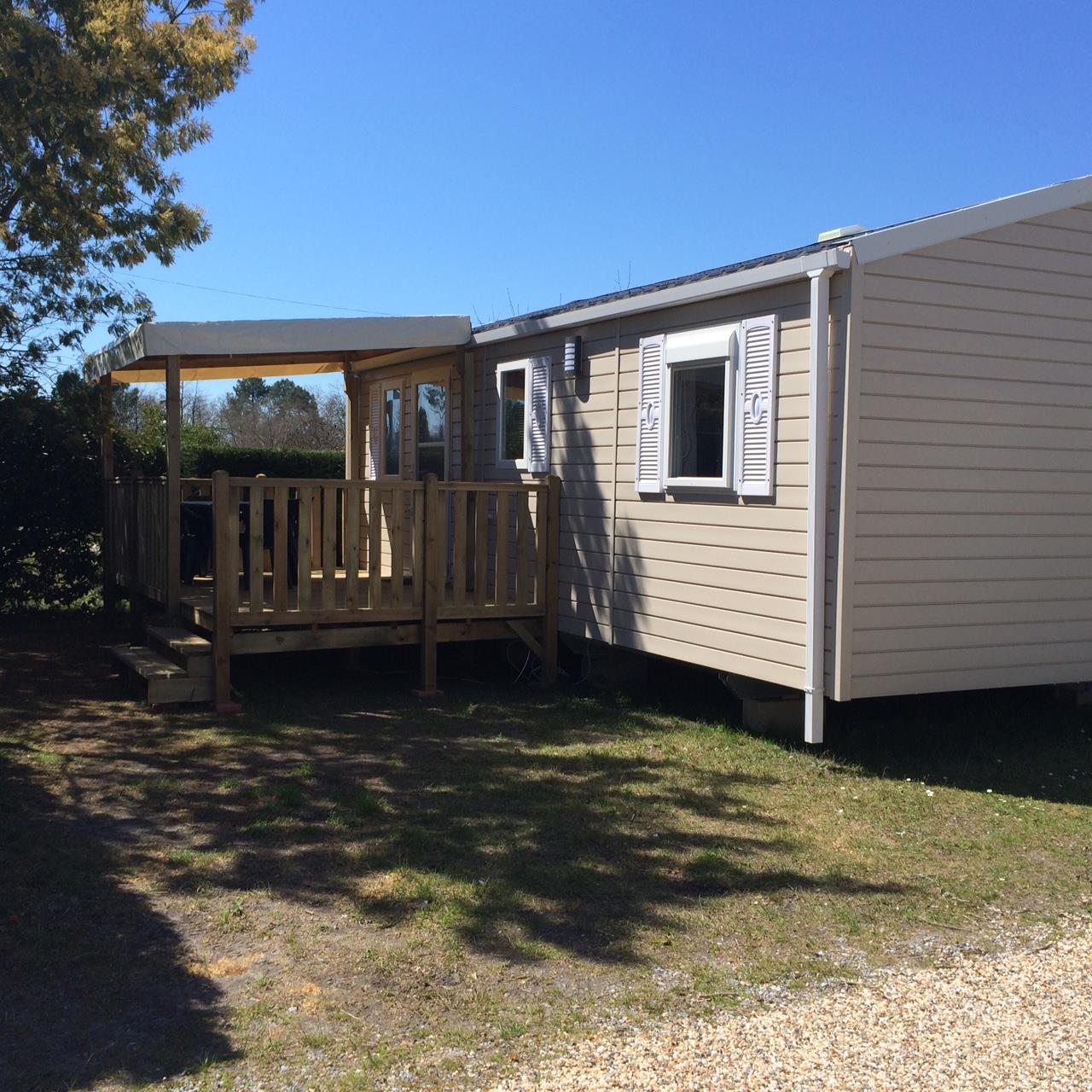 Accommodation - Mobile-Home Type 4 - Lodge 8073 - Camping Les Arbousiers