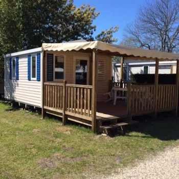 Mietunterkunft - Mobilheim Super Astria - Camping Les Arbousiers