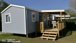 Huuraccommodatie(s) - Stacaravan Type 3 - Lodge 74  Grand Confort - Camping Les Arbousiers