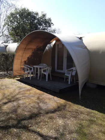 Mietunterkunft - Coco Sweet Ohne Sanitäranlagen - Camping Les Arbousiers