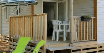 Mietunterkunft - Mobilheim - 2 Zimmer - Camping Les Terrasses