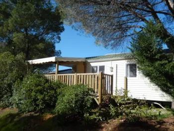 Mietunterkunft - Mobilheim - 3 Zimmer - Camping Les Terrasses