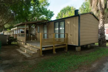Mietunterkunft - Mobilheim Trigano Evo 29 - Camping Les Terrasses