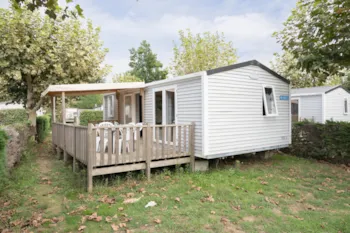 Location - Mobil-Home Confort+ 3 Chambres S - Camping Paradis les Rives de l'Adour
