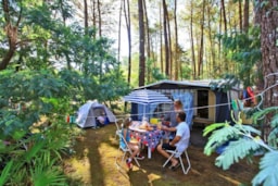 Stellplatz - Paket Stellplatz 1 Oder 2 Personen + Strom + 1 Auto - Camping l'Océane