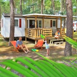 Accommodation - Mobilhome Confort Lodge 2 Bedrooms - Camping l'Océane