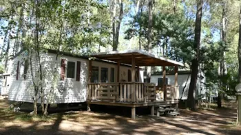Mietunterkunft - Mobilhome Confort Lodge 2 Schlafzimmer - Camping l'Océane