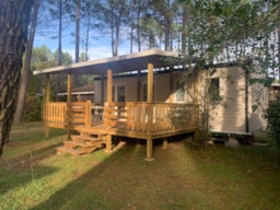 Accommodation - Mobilhome Confort Dune 3 Bedrooms - Camping l'Océane