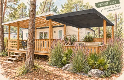 Mobilhome Confort Dune (N. 10 E 11) Con Spa, 3 Camere Da Letto