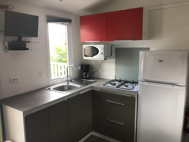Mobil-home Moana (M) 2 chambres 28 m² (Arrivée Mercredi du 05/07 au 30/08/2023)