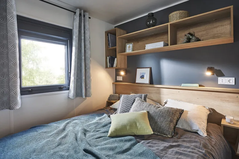 Mobile Home Tropical Lodge Family Avec Jacuzzi- 36.80 M²/Mh - 6 Ch/12 Pers - Tribu Xxl