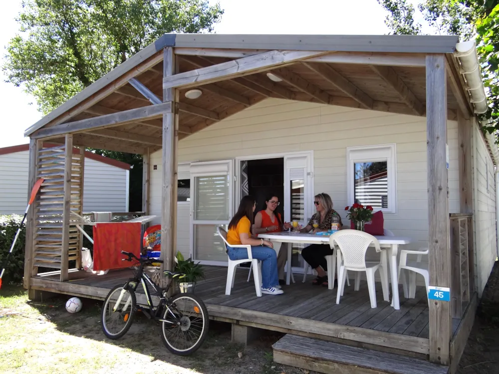 Location - Chalet Faré - 3 Chambres - 41M² - Camping - Club Mahana