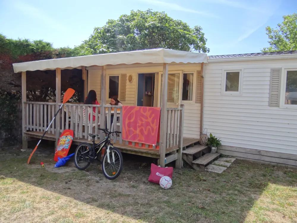 Location - Mobil-Home Maori - 3 Chambres - 32M² - Camping - Club Mahana