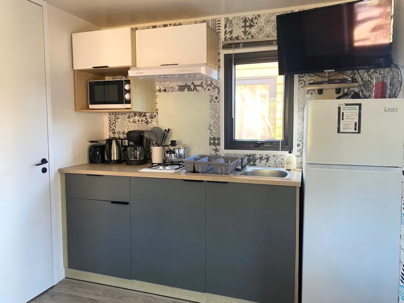 Mobil-Home Tiki Lodge - 1 Chambre - 19.50²