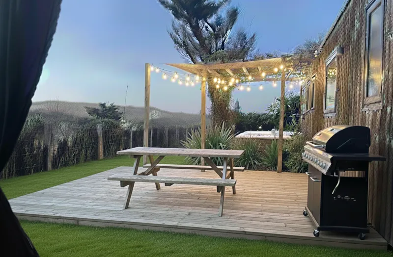 Mobile Home Tropical Lodge Family Avec Jacuzzi- 36.80 M²/Mh - 6 Ch/12 Pers - Tribu Xxl