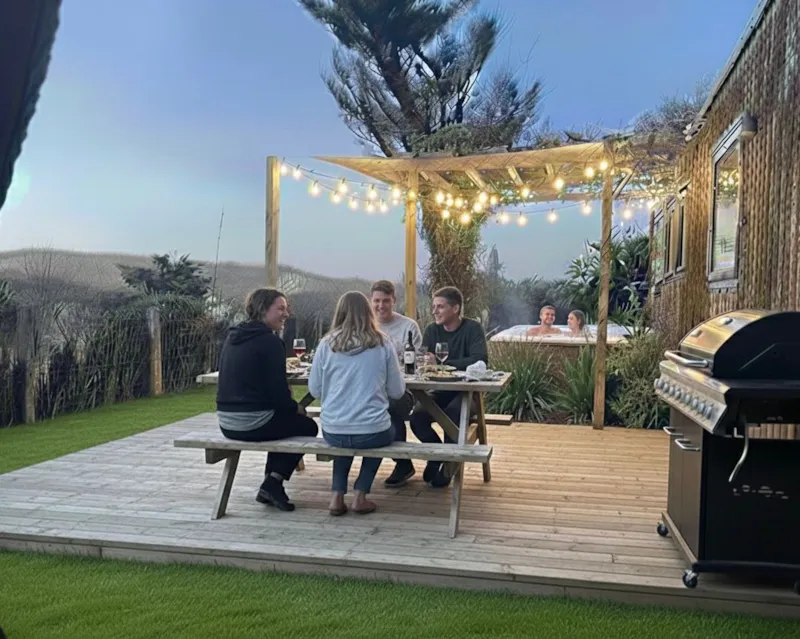 Mobile Home Tropical Lodge Family Avec Jacuzzi- 36.80 M²/Mh - 6 Ch/12 Pers - Tribu Xxl