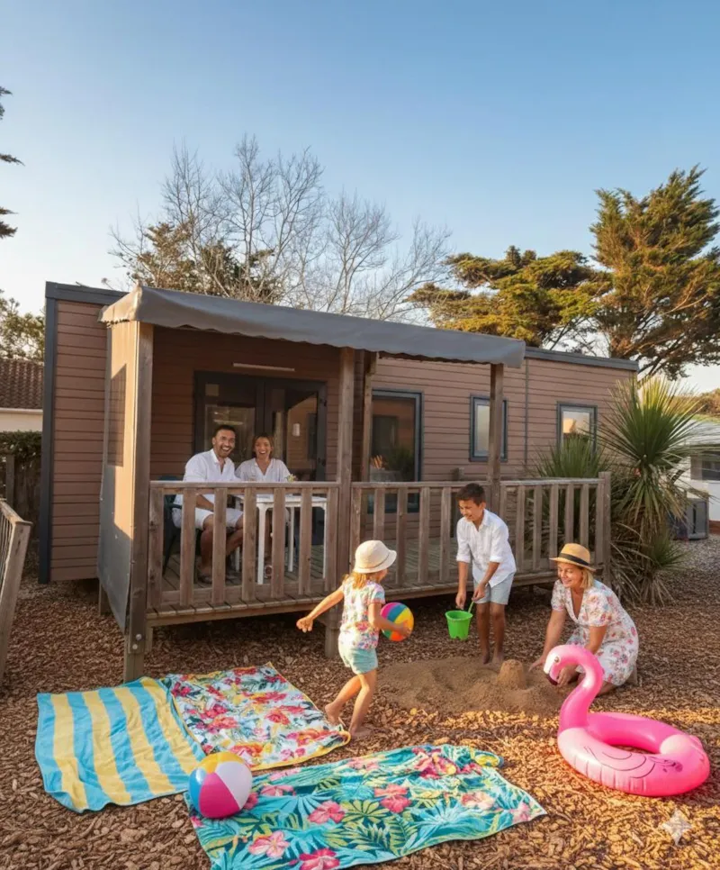 Mobil-Home Riviera Lodge - 3 Chambres - 32M²