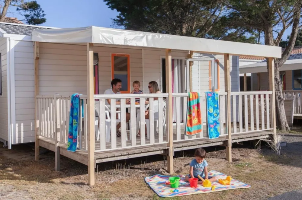 Location - Mobil-Home Moana - 2 Chambres - 28M² - Camping - Club Mahana