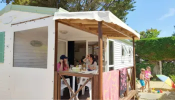 Location - Mobil-Home Moorea (D) - 2 Chambres - 28M² - Camping - Club Mahana