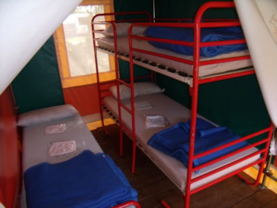 Canvas bungalow 2 bedrooms (without toilet blocks) - — 5
